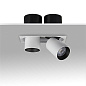 ART-1013 LED светильник двойной встраиваемый выдвижной в квадратной рамке Downlight   -  Встраиваемые светильники 